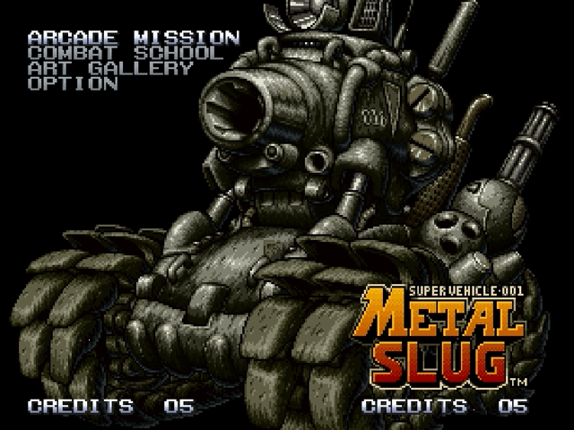Metal Slug - SATURN - Sega Saturn - Titles