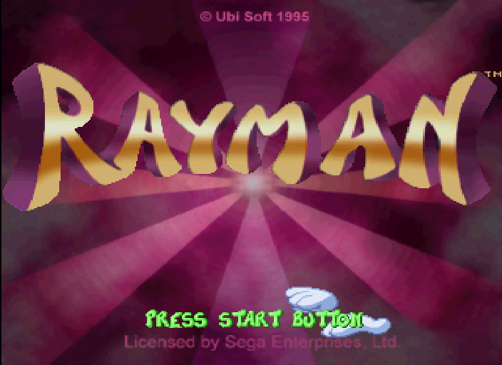 Rayman - SATURN - Sega Saturn - Titles