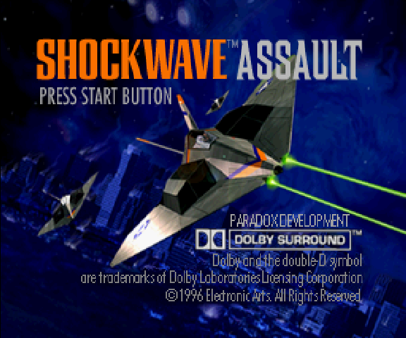 Shockwave Assault - SATURN - Sega Saturn - Titles