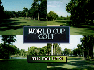 World Cup Golf: Professional Edition - SATURN - Sega Saturn - Titles