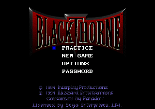 Blackthorne - SEGA32X - Sega 32X - Titles
