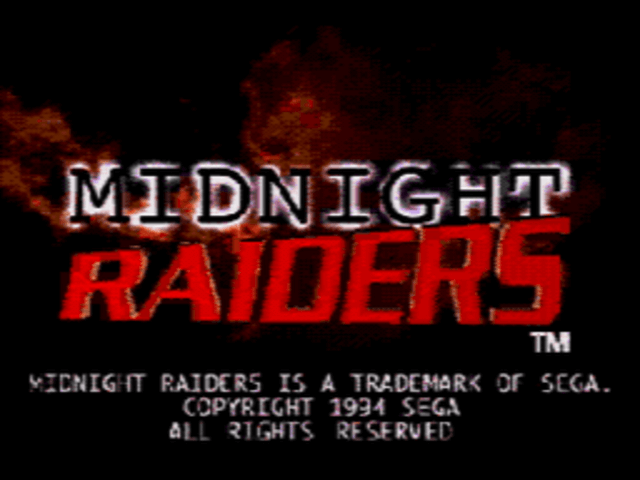Midnight Raiders - SEGACD - Sega CD - Titles