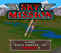 Sky Mission - SFC - Nintendo Super Famicom - Titles
