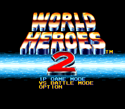 World Heroes 2 - SFC - Nintendo Super Famicom - Titles