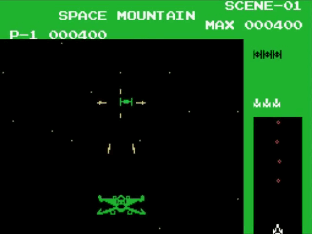 Space Mountain - SG1000 - Sega SG-1000 - Ingames