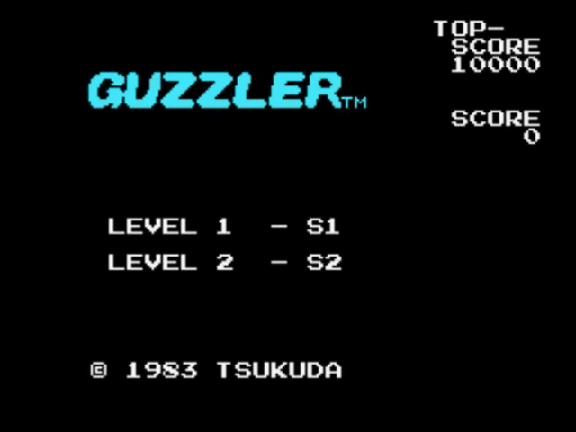 Guzzler - SG1000 - Sega SG-1000 - Titles