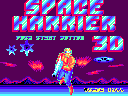 Space Harrier 3D - SM3 - Sega Mark III - Titles