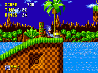 Sonic the Hedgehog - SMD - Sega Mega Drive - Ingames