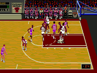 NBA Showdown - SMD - Sega Mega Drive - Ingames