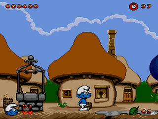 The Smurfs - SMD - Sega Mega Drive - Ingames
