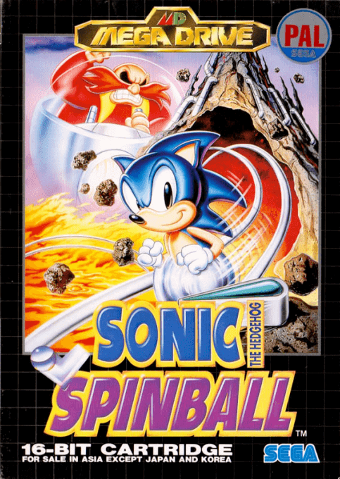 Sonic Spinball - SMD - Sega Mega Drive - Packshots