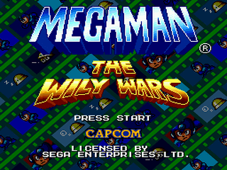 Mega Man: The Wily Wars - SMD - Sega Mega Drive - Titles