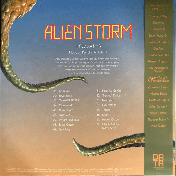 Alien Storm - SMD - Sega Mega Drive - Titles