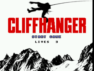 Cliffhanger - SMD - Sega Mega Drive - Titles
