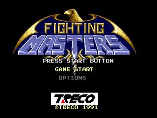 Fighting Masters - SMD - Sega Mega Drive - Titles