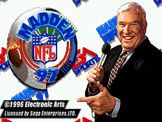 Madden NFL 97 - SMD - Sega Mega Drive - Titles