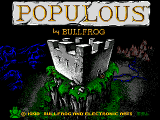 Populous - SMD - Sega Mega Drive - Titles
