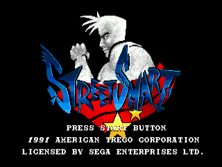 Street Smart - SMD - Sega Mega Drive - Titles