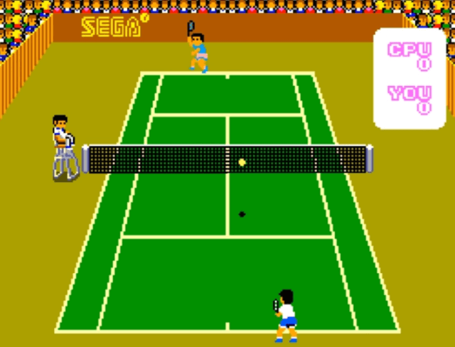 Super Tennis - SMS - Sega Master System - Ingames