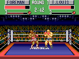 George Foreman's KO Boxing - SMS - Sega Master System - Ingames