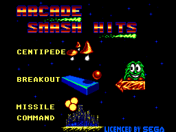 Arcade Smash Hits - SMS - Sega Master System - Titles
