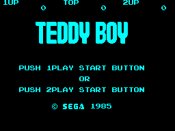 Teddy Boy - SMS - Sega Master System - Titles