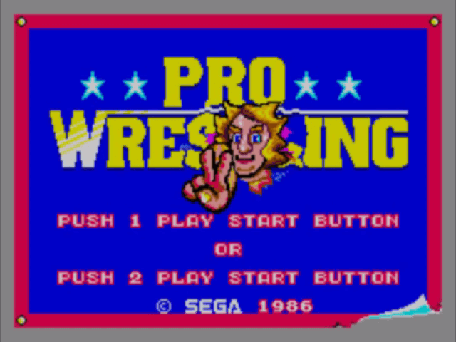 Pro Wrestling - SMS - Sega Master System - Titles