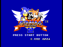 Sonic the Hedgehog 2 - SMS - Sega Master System - Titles