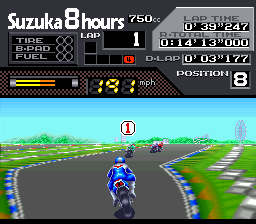 Suzuka 8 Hours - SNES - Nintendo Super Nintendo Entertainment System - Ingames