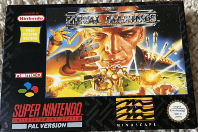 Metal Marines - SNES - Nintendo Super Nintendo Entertainment System - Packshots