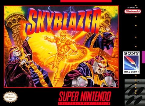 Skyblazer - SNES - Nintendo Super Nintendo Entertainment System