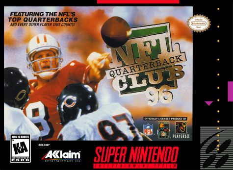 NFL Quarterback Club 96 - SNES - Nintendo Super Nintendo Entertainment System