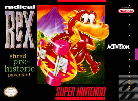 Radical Rex - SNES - Nintendo Super Nintendo Entertainment System