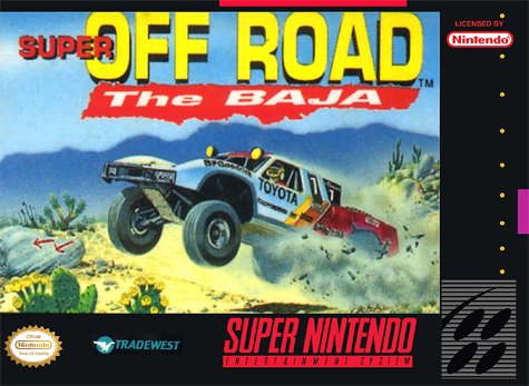 Super Off Road: The Baja - SNES - Nintendo Super Nintendo Entertainment System