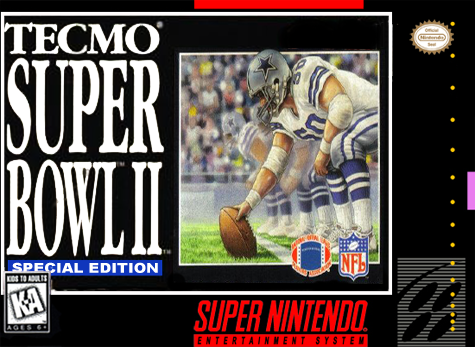 Tecmo Super Bowl II: Special Edition - SNES - Nintendo Super Nintendo Entertainment System