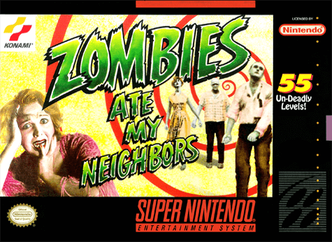 Zombies Ate My Neighbors - SNES - Nintendo Super Nintendo Entertainment System
