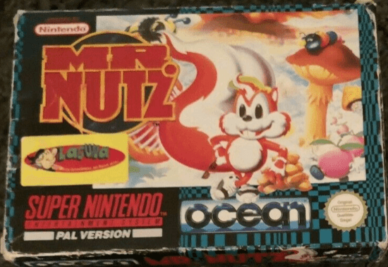 Mr. Nutz - SNES - Nintendo Super Nintendo Entertainment System