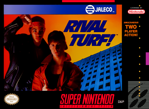 Rival Turf! - SNES - Nintendo Super Nintendo Entertainment System