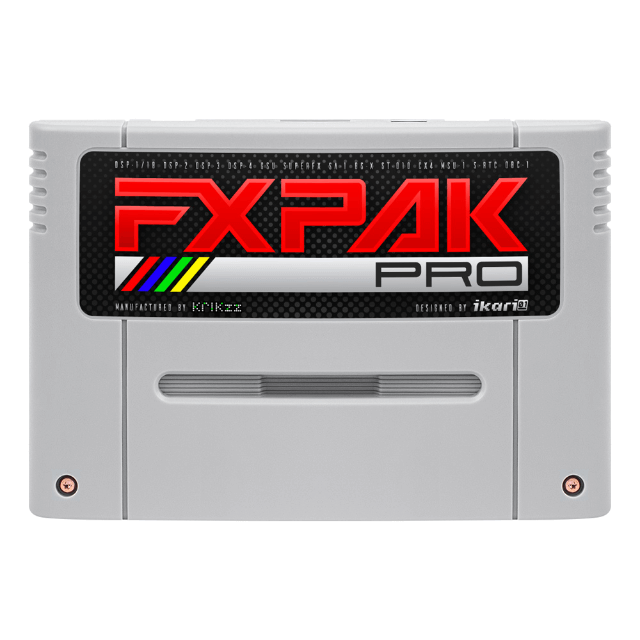 FXPak Pro Grau - SNES - Nintendo Super Nintendo Entertainment System - Titles
