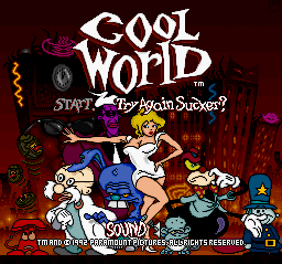 Cool World - SNES - Nintendo Super Nintendo Entertainment System - Titles