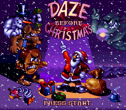 Daze Before Christmas - SNES - Nintendo Super Nintendo Entertainment System - Titles