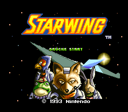 Starwing - SNES - Nintendo Super Nintendo Entertainment System - Titles