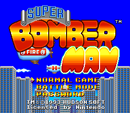 Super Bomberman - SNES - Nintendo Super Nintendo Entertainment System - Titles