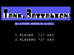 Tank Battalion - SORDM5 - Sord M5 - Titles