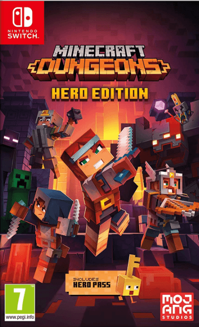 Minecraft Dungeons - SWITCH - Nintendo Switch - Packshots