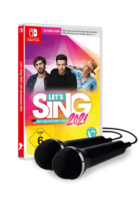 Let's Sing 2021 mit deutschen Hits - SWITCH - Nintendo Switch
