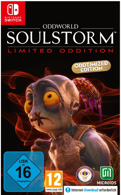 Oddworld: Soulstorm - SWITCH - Nintendo Switch - Packshots
