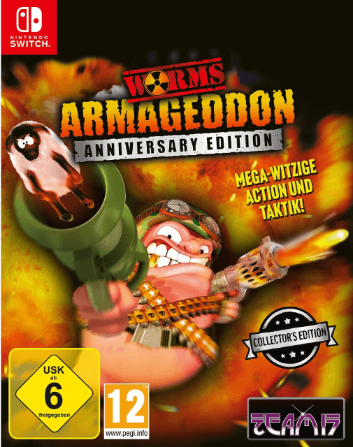 Worms Armageddon: Anniversary Edition - SWITCH - Nintendo Switch - Packshots