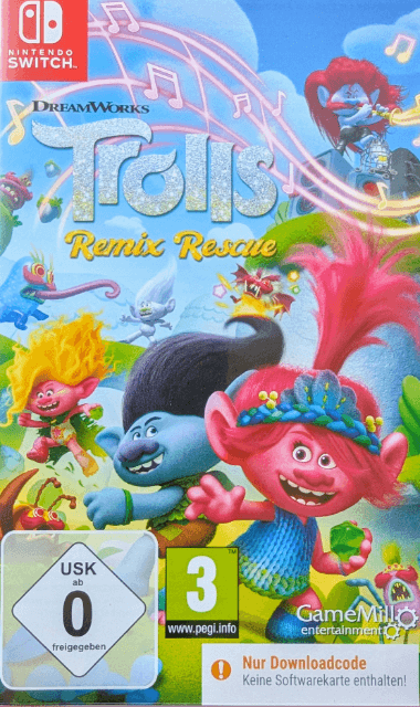 Dreamworks Trolls Remix Rescue - SWITCH - Nintendo Switch