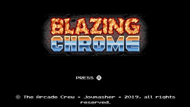 Blazing Chrome - SWITCH - Nintendo Switch - Titles